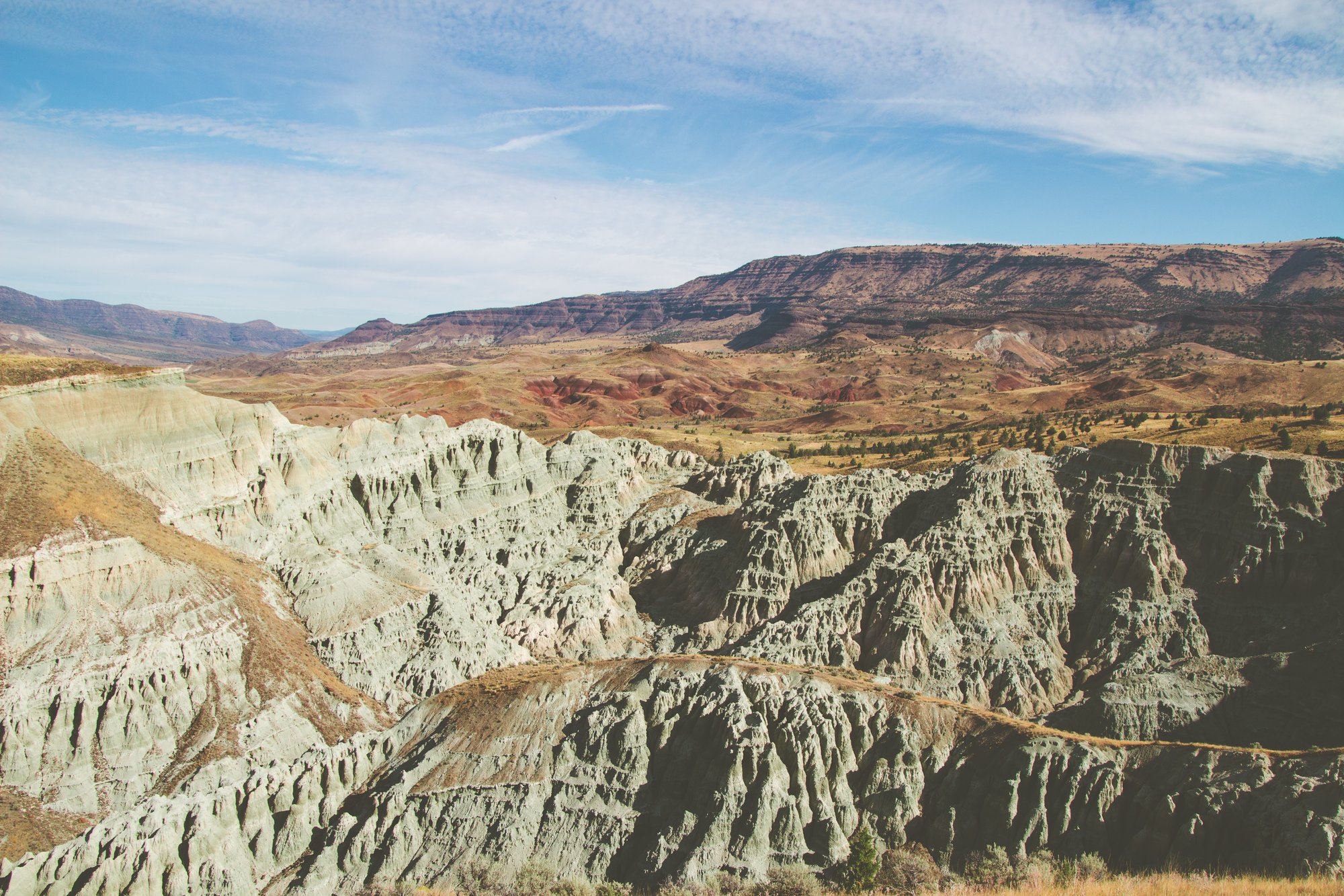 Grant County banner - John Day Fossil beds Grant County banner - John Day Fossil beds